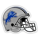 Helmet Detroit Lions Die-Cut Decal / Sticker ** 4 Sizes **