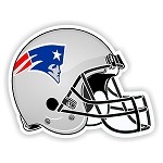 Helmet New England Patriots Die-Cut Decal / Sticker ** 4 Sizes **