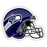 Helmet Seattle Seahawks Die-Cut Decal / Sticker ** 4 Sizes **
