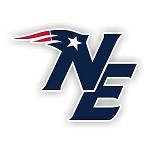 New England Patriots "NE" Die-Cut Decal ** 4 Sizes **